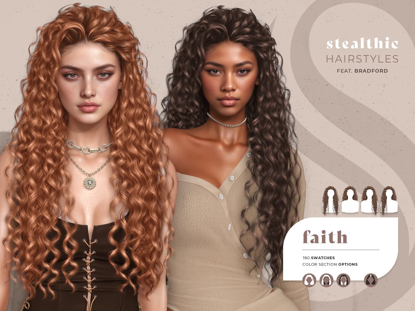 Прическа Faith Hair